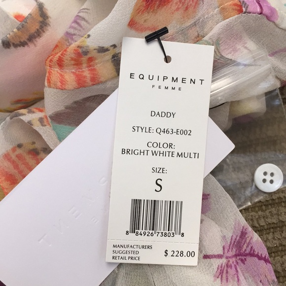 SOLD!! Equipment blouse - Picture 6 of 6